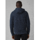 prAna Cardiff Fleece Full Zip Hoodie, Nautical Heather, Small, 1967701-400-ST-S