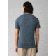 prAna Cardiff Short Sleeve Pocket T-Shirt - Men's, Extra Large, Deep Stellar Heather, 1969891-402-SL-XL