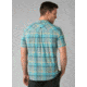 prAna Cayman Plaid Shirt - Mens, Smoky Blue, Medium, M11181353-SMBL-M