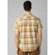prAna Cayman Plaid Shirt - Mens, Stone, Medium, M11181353-STN-M