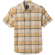 prAna Cayman Plaid Shirt - Mens, Stone, Medium, M11181353-STN-M