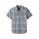 prAna Cayman Plaid Short Sleeve - Mens, Agave, Large, M11181353 -033-L