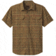 prAna Cayman Plaid Short Sleeve - Men's, Dark Khaki, Small, M11181353-DKKH-S