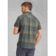 prAna Cayman Plaid Short Sleeve - Mens, Rye Green, Large, M11181353-RYGR-L