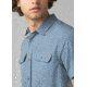 prAna Cayman Shirt - Mens, Blue Note, L, 1969721-400-ST-L
