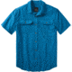 prAna Cayman Short Sleeve Shirt - Men's-Vortex Blue-Small