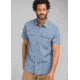 prAna Cayman Short Sleeve Shirt - Mens, Blue Note, Extra Large, M11170332-BLNO-XL