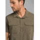 prAna Cayman Short Sleeve Shirt - Mens, Cargo Green, Large, M11170332-CAGR-L