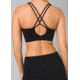 prAna Chakara Bra Top - Womens, Black, Large, 1972241-001-L