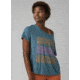 prAna Chez Tee - Womens, Mirage Right Angles, Medium, W11190747-MRRA-M