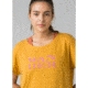 prAna Chez Tee - Womens, Toffee Wander, Medium, W11190747-TOWA-M