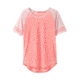 prAna Cleo Tee, Summer Peach, Extra Large, W1CLEO115-SUPH-XL