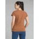 prAna Climbing Tee - Women's, Burnt Caramel Heather, Large, W1PRAN316-BCHT-L