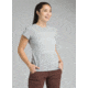 prAna Climbing Tee - Women's, Heather Grey, X-Small, W1PRAN316-HTGY-XS