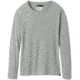 prAna Cozy Up Long Sleeve Tee - Women's, Heather Grey, Small, W21202125-HTGY-S