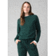 prAna Cozy Up Sweatshirt - Womens, Deep Pine Heather, Small, 1967291-300-S