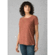prAna Cozy Up T-Shirt - Womens, Liqueur Heather, Medium, W13180737-LQHT-M