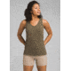 prAna Cozy Up Tank, Cargo Green Heather, Large, W11190754 -319-L