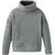 prAna Crestland Pullover - Womens, Heather Grey, Small, W23180548-HTGY-S