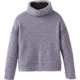 prAna Crestland Pullover - Womens, Moonstone Heather, Large, W23180548-MSHT-L