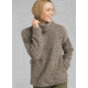 prAna Crestland Pullover - Women's, Mud Heather, Medium, W23180548-MUHT-M