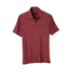prAna Crosshatch Polo - Men's-Small-Tomato