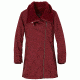 prAna Diva Long Jacket - Women's-Burgundy-Large