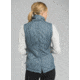 prAna Diva Vest, Snap Button Closure - Womens, Weathered Blue, Large, W13180560-WEBL-L
