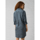 prAna Doryan Dress - Womens, Chalkboard, Small, W31202009-CHBD-S