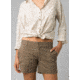 prAna Elle Short - Womens, Mud, 8, 3 in, 3 in, W3120SH42-MUD-8