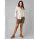 prAna Elle Short - Womens, Mud, 8, 3 in, 3 in, W3120SH42-MUD-8