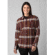 prAna Emerick Lined Flannel - Women's, Small, Rhubarb, 1967061-600-S