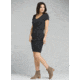 prAna Foundation Dress - Women's, Charcoal Heather Stripe, Medium, W31180370-CCHS-M