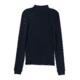 prAna Foundation Rib Mock Neck - Women's, Small, Black Heather, 1967251-001-S