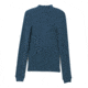prAna Foundation Rib Mock Neck - Women's, Medium, Grey Blue Heather, 1967251-400-M