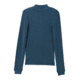 prAna Foundation Rib Mock Neck - Women's, Small, Grey Blue Heather, 1967251-400-S