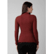 prAna Foundation Rib Mock Neck - Women's, Small, Rhubarb Heather, 1967251-600-S