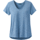 prAna Foundation Short Sleeve V-Neck Top - Women's-Dusky Skies-Large