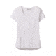 prAna Foundation Short Sleeve V-Neck - Womens, White, Extra Small, 1971451-100-XS