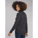 prAna Foundation Turtleneck Shirt - Womens, Charcoal Heather Stripe, Small, W23180527-CCHS-S