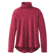 prAna Foundation Turtleneck Shirt - Womens, Crushed Cran Heather, XSmall, W23180527-CRHT-XS