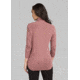prAna Foundation Turtleneck Shirt - Womens, Dark Mauve Heather, Medium, W23180527-DMVH-M
