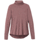 prAna Foundation Turtleneck Shirt - Womens, Dark Mauve Heather, Medium, W23180527-DMVH-M