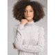 prAna Foundation Turtleneck Shirt - Women's, Light Grey Heather, Small, W23180527-LGHT-S