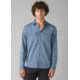 prAna Garvan Long Sleeve Shirt - Mens, Antique Blue, Extra Large, 1965681-400-ST-XL