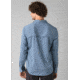 prAna Garvan Long Sleeve Shirt - Mens, Antique Blue, Extra Large, 1965681-400-ST-XL