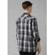 prAna Glover Park Lined Flannel, Black, XLarge, 1964501-001-ST-XL