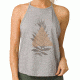 prAna Graphic You Tank Womens, Nature Up Heather Grey, Small, W11180718-NUHG-S