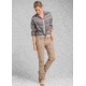 prAna Halle Straight Pant, Dark Khaki, 8, Tall Inseam, W4119TL23 -293-8