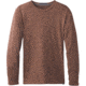prAna Hardesty Long Sleeve Tee - Men's-Tree Bark-Small